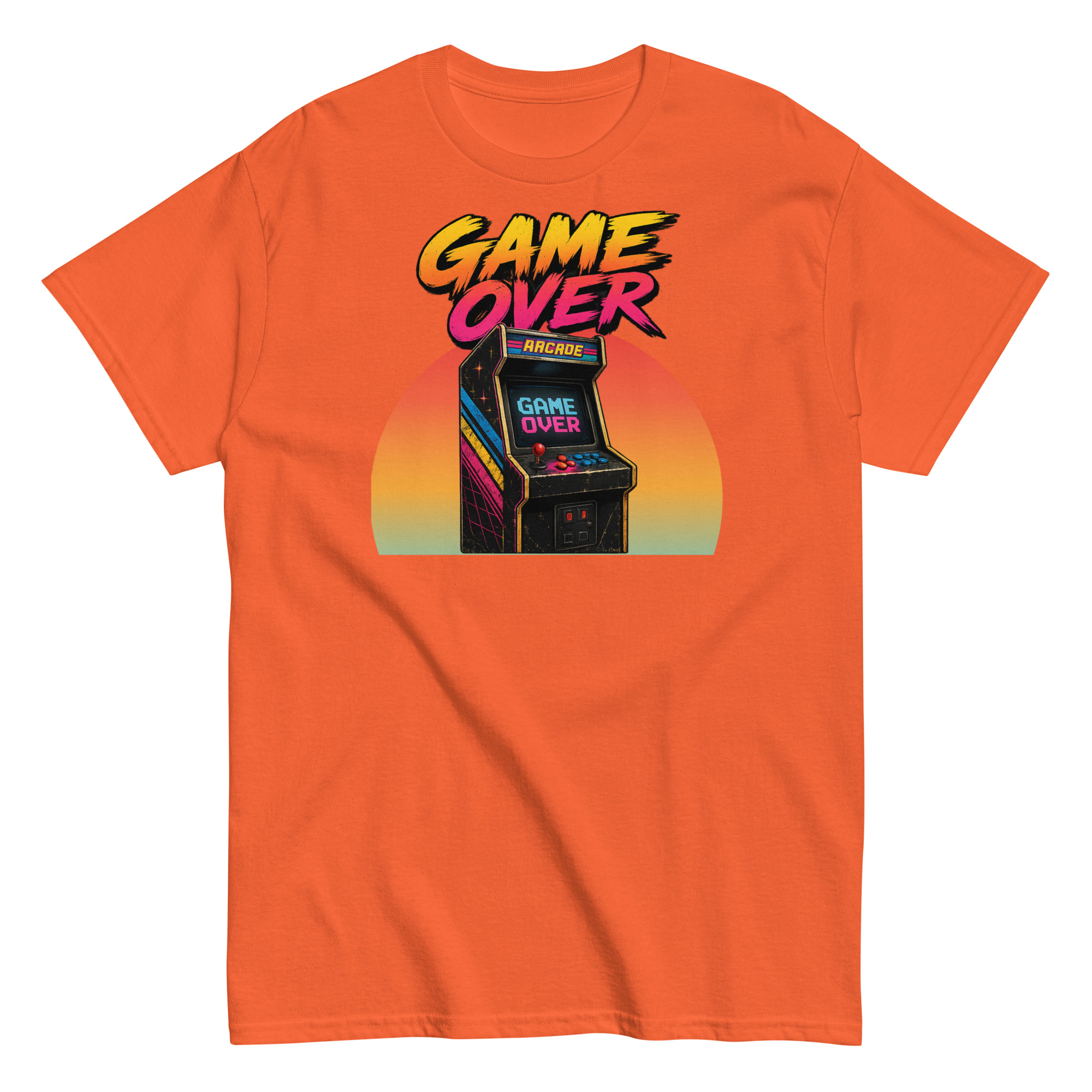 Game Over T-shirt – 1980s style design