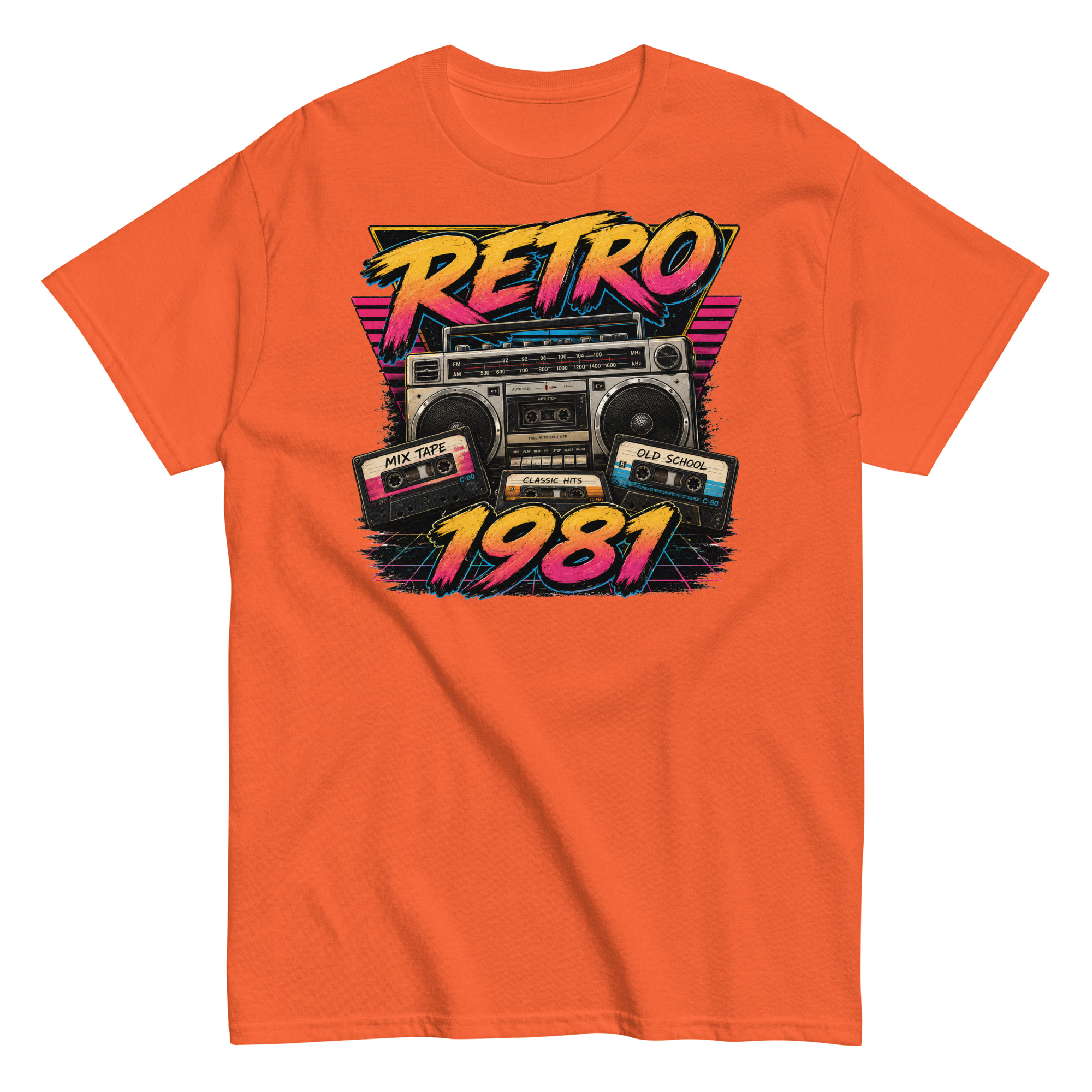 Retro 1981 Men’s T-shirt Birthday Gift
