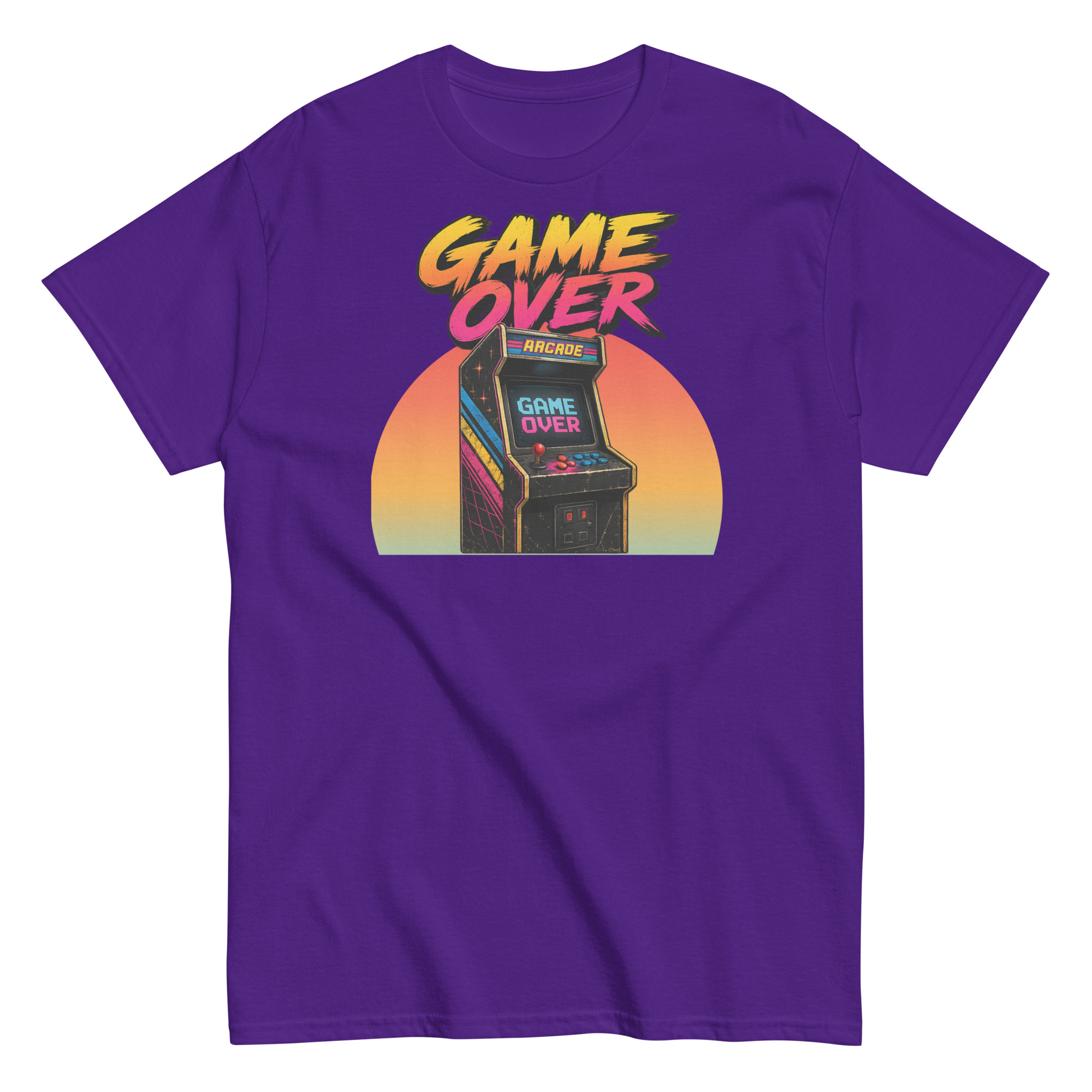 Game Over T-shirt – 1980s style design