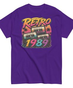 Retro 1989 Men’s T-shirt Birthday Gift