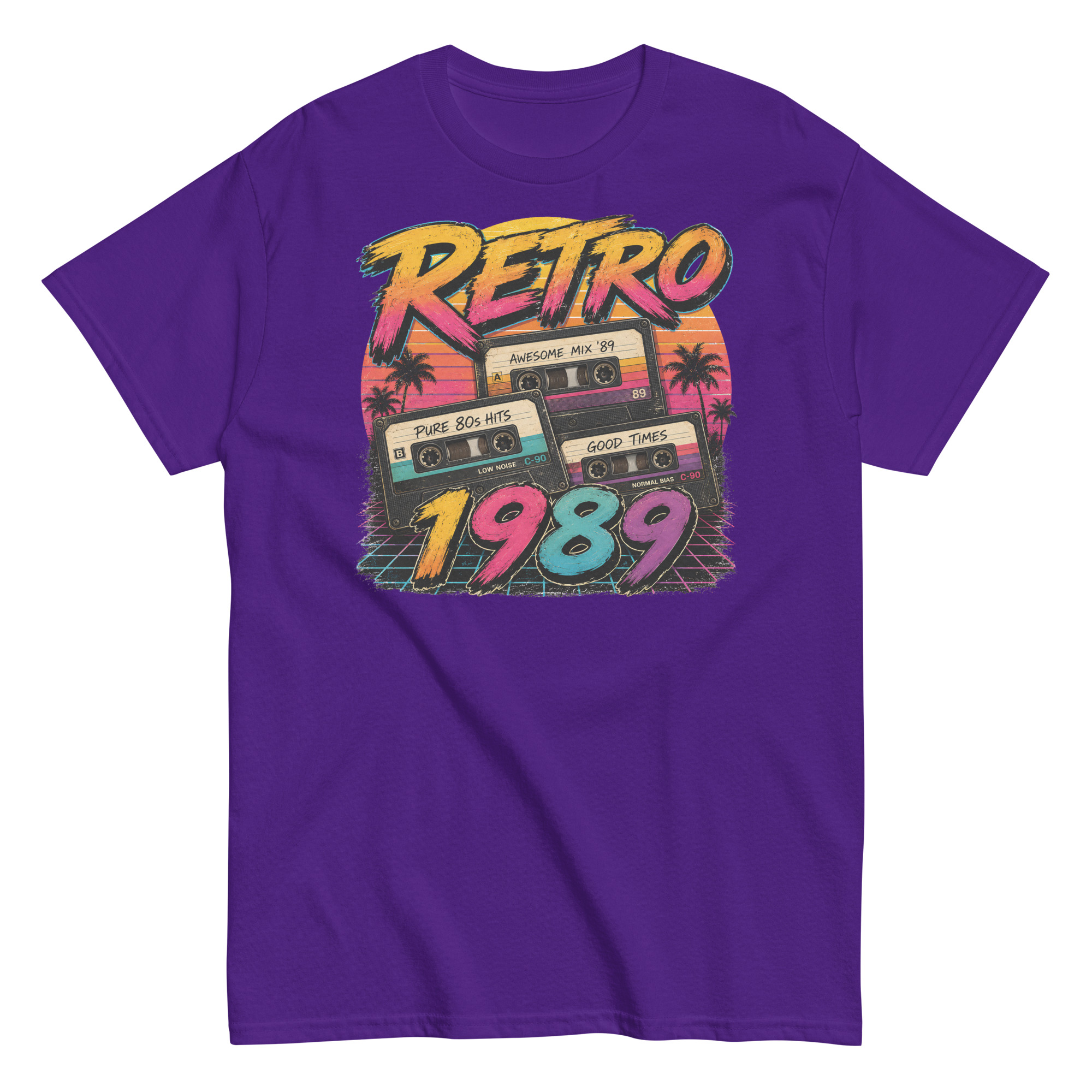 Retro 1989 Men’s T-shirt Birthday Gift