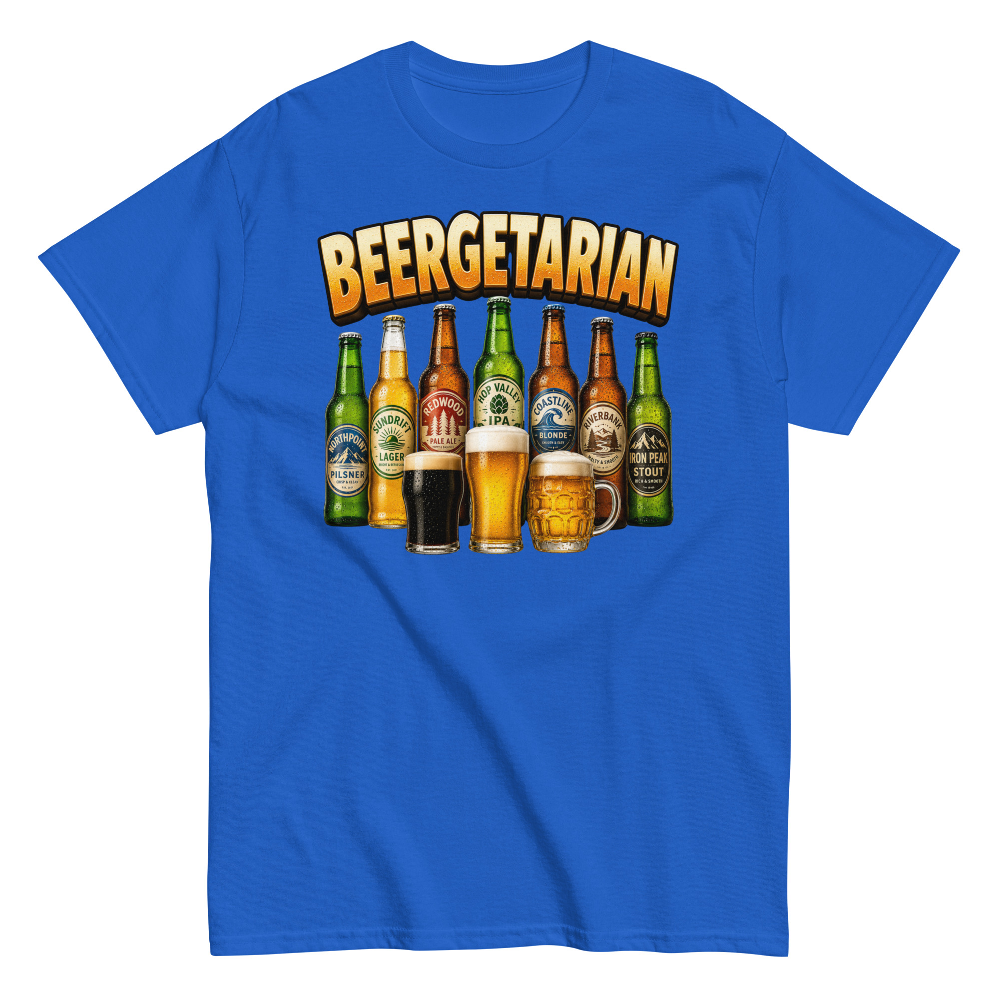 T-shirt For Beer Drinkers Beergertarian Beer Tshirts