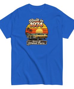 Built in 1974 Classic T-shirt Retro Car Design