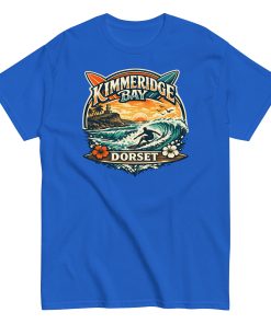 Kimmeridge Bay Dorset – Surfing Beach Design T-shirt Surfing in Dorset