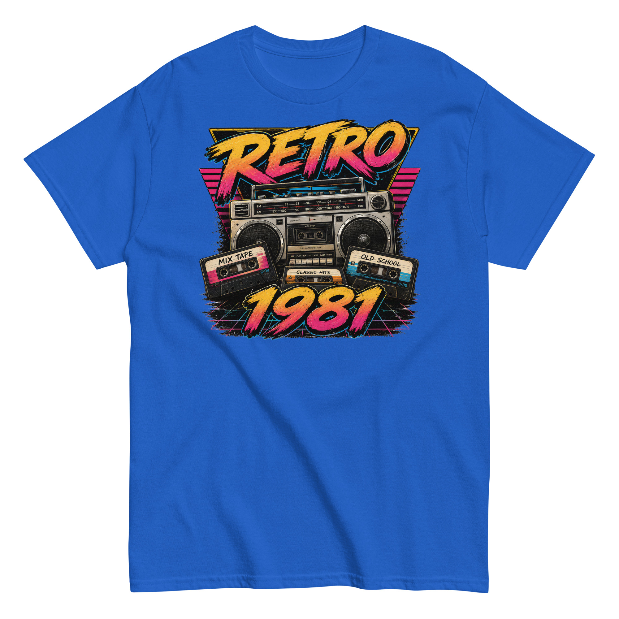 Retro 1981 Men’s T-shirt Birthday Gift