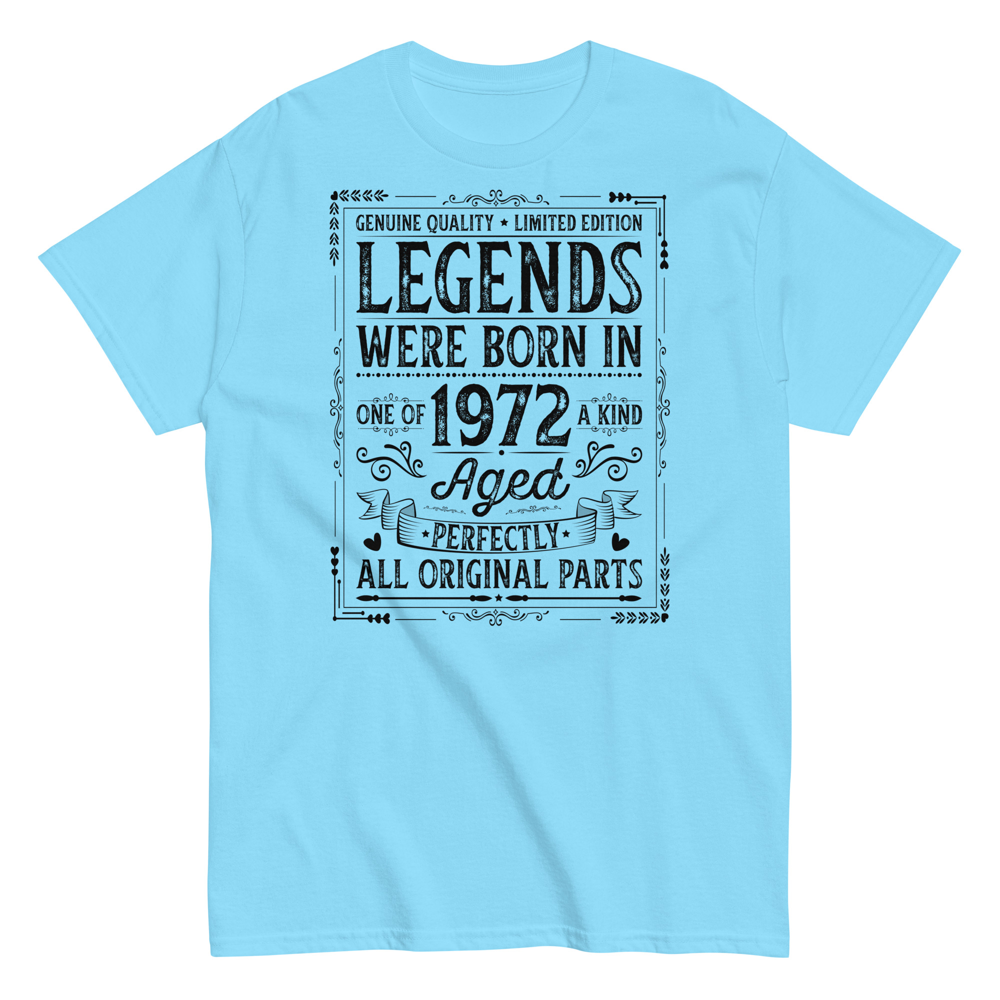 Born In 1972 – All Original Parts Men’s Classic T-Shirt Birthday gift