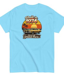 Built in 1974 Classic T-shirt Retro Car Design