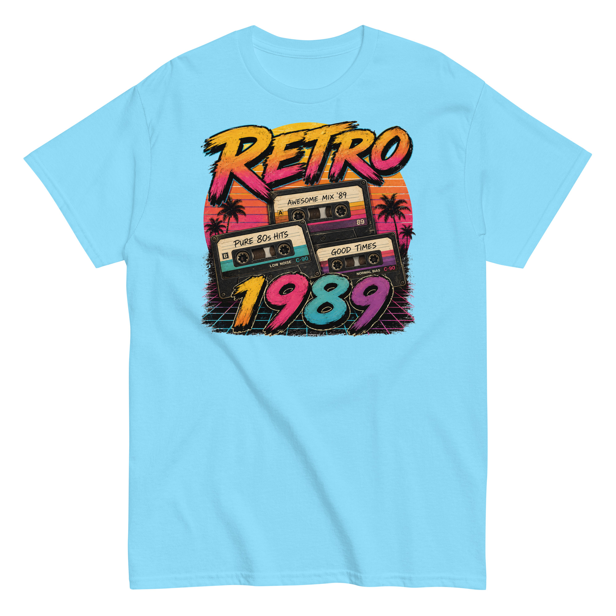 Retro 1989 Men’s T-shirt Birthday Gift