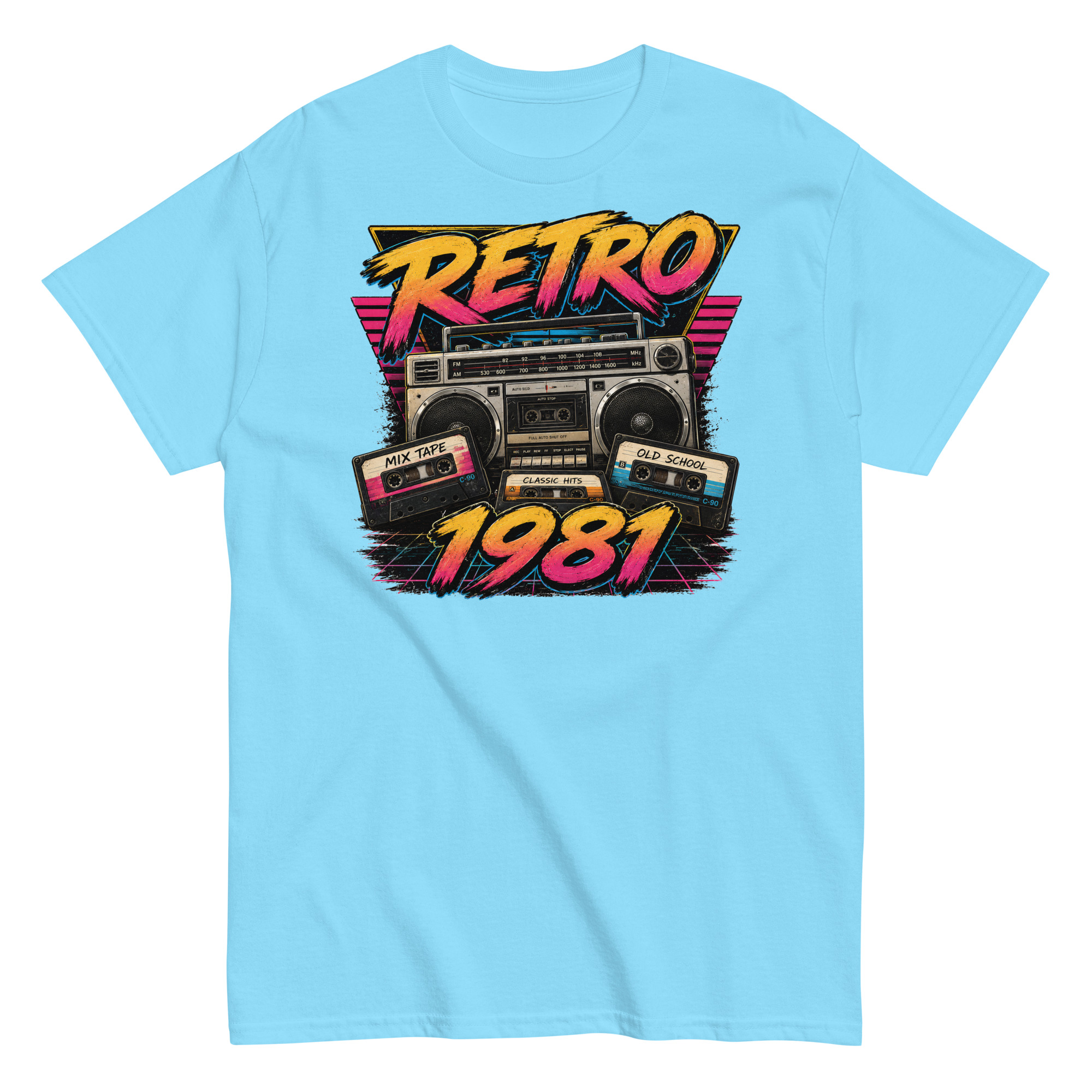 Retro 1981 Men’s T-shirt Birthday Gift