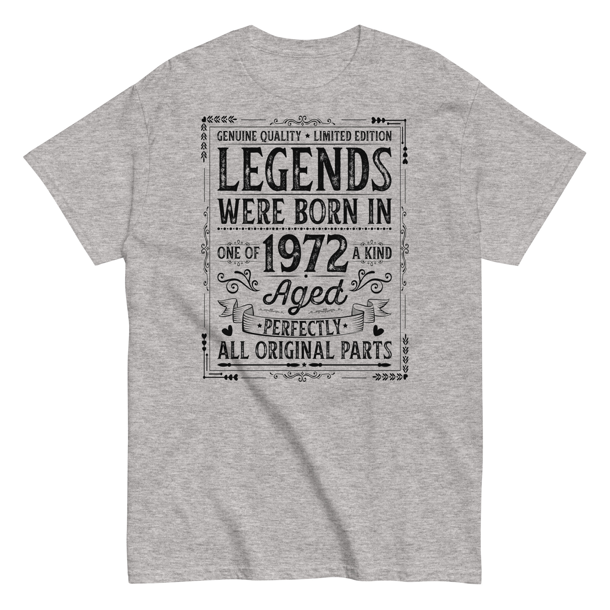 Born In 1972 – All Original Parts Men’s Classic T-Shirt Birthday gift