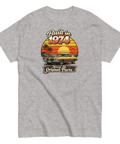 Built in 1974 Classic T-shirt Retro Car Design