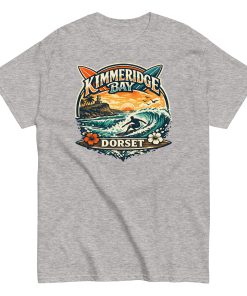 Kimmeridge Bay Dorset – Surfing Beach Design T-shirt Surfing in Dorset