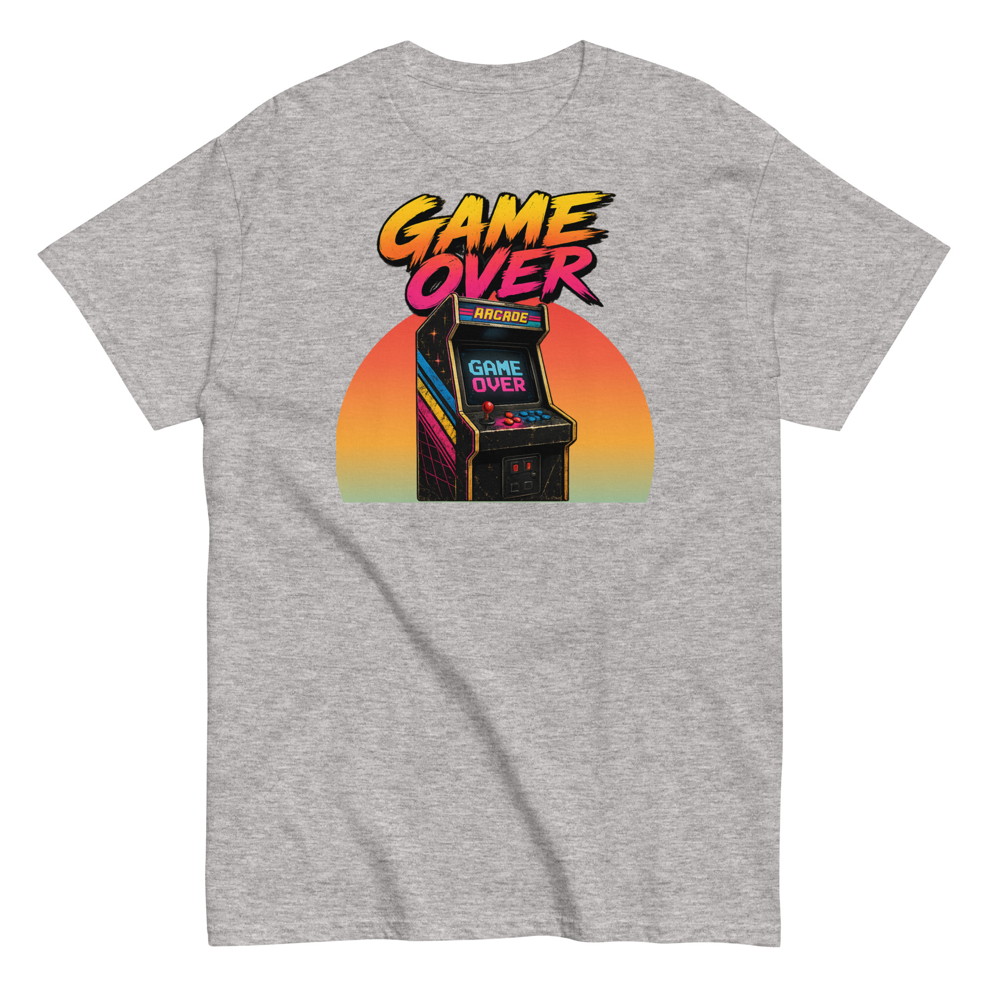 Game Over T-shirt – 1980s style design