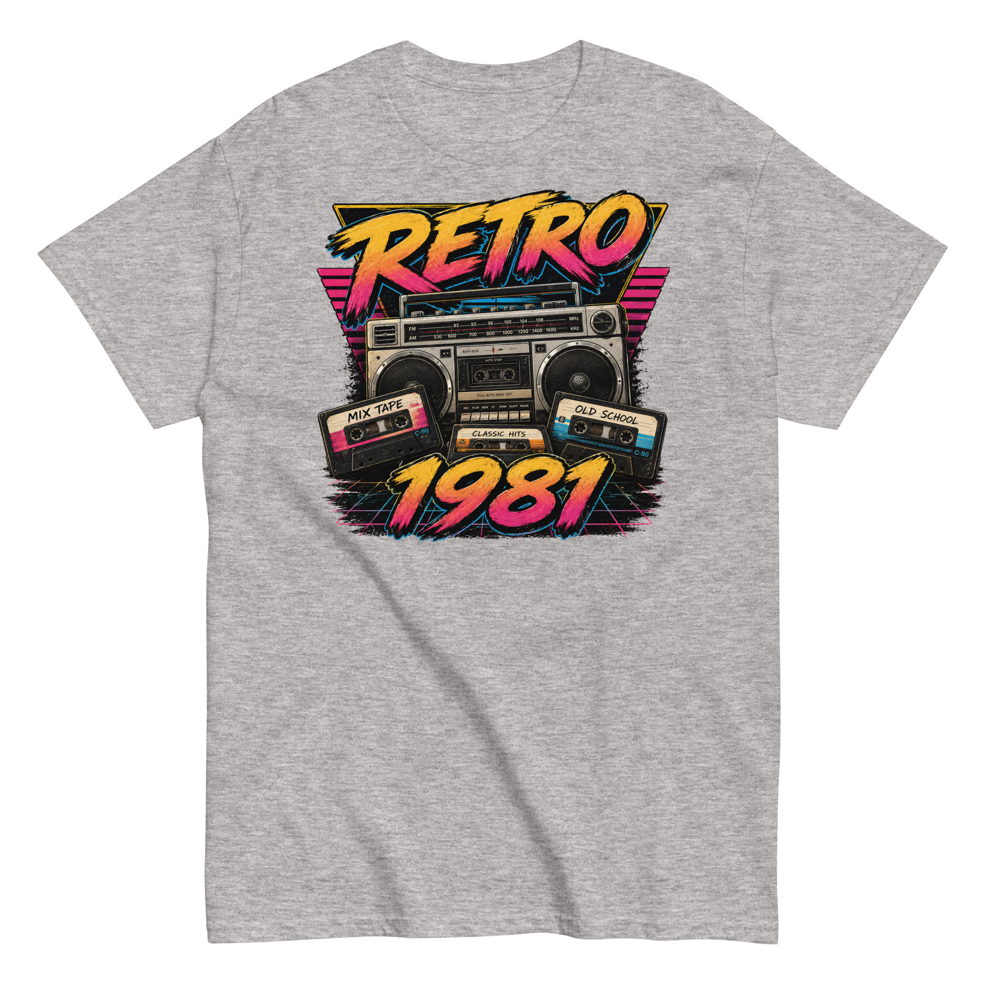 Retro 1981 Men’s T-shirt Birthday Gift