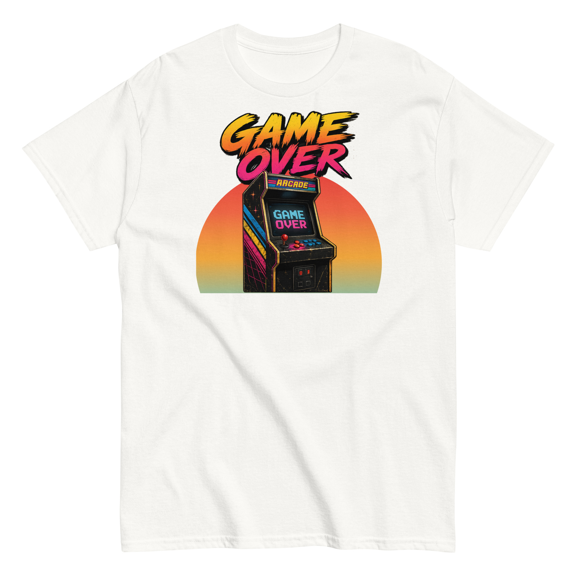 Game Over T-shirt – 1980s style design
