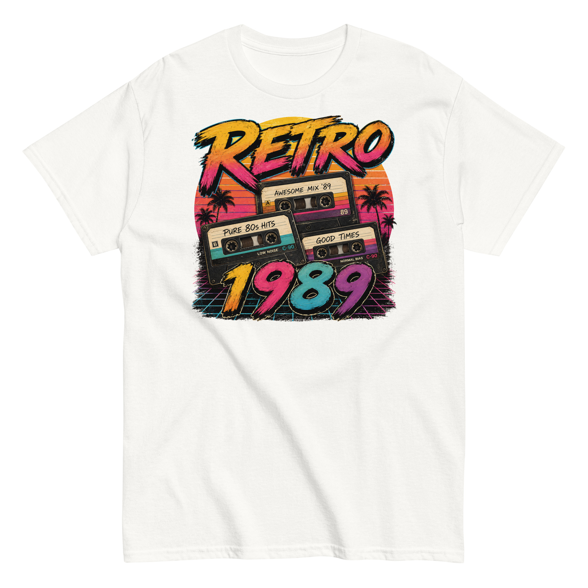 Retro 1989 Men’s T-shirt Birthday Gift