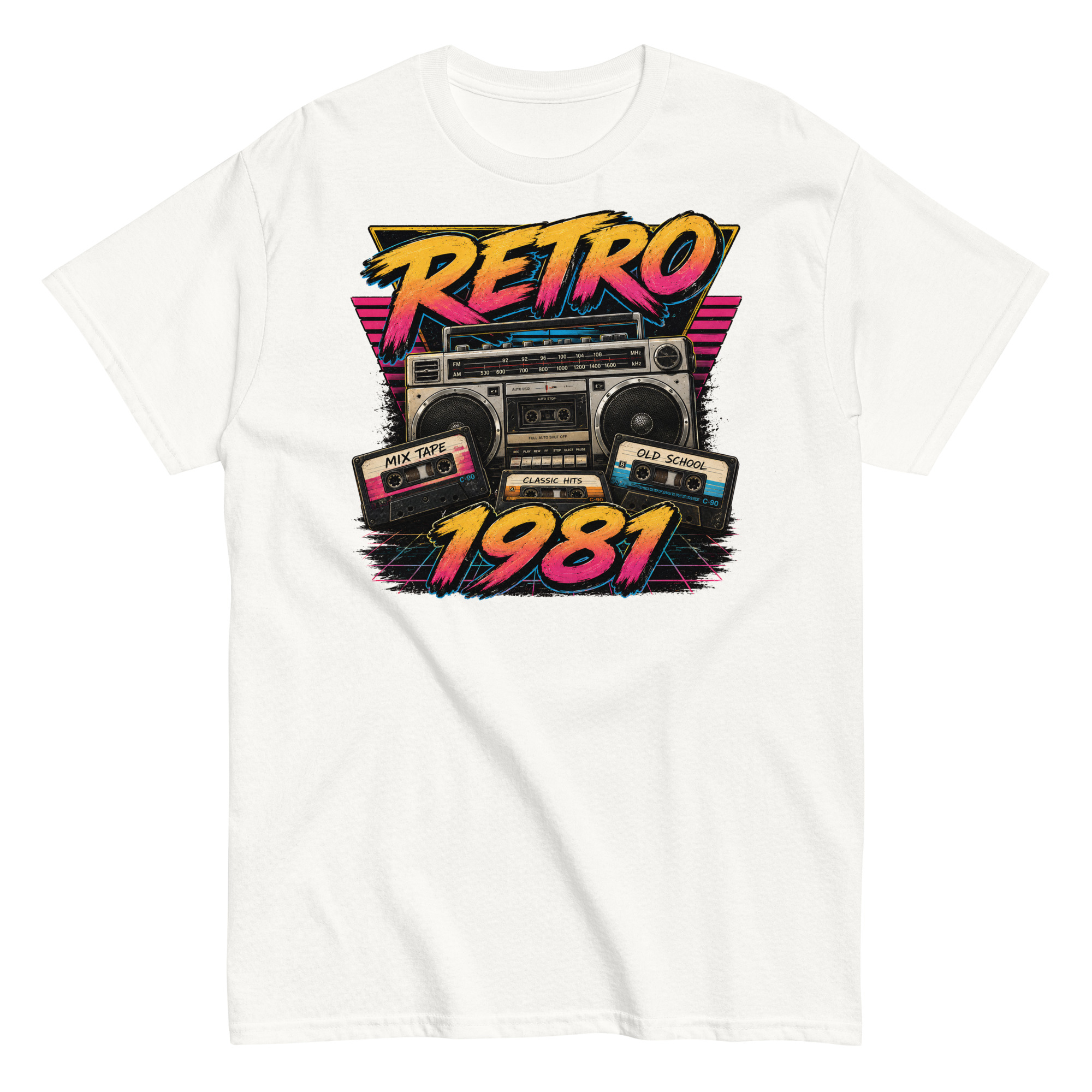 Retro 1981 Men’s T-shirt Birthday Gift