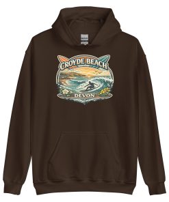 Croyde Beach Devon Surfing Hoodie Unisex Hoodie