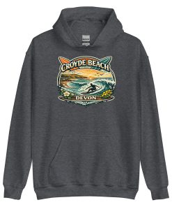 Croyde Beach Devon Surfing Hoodie Unisex Hoodie
