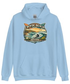 Croyde Beach Devon Surfing Hoodie Unisex Hoodie