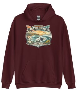 Croyde Beach Devon Surfing Hoodie Unisex Hoodie