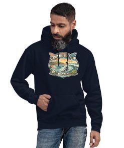 Croyde Beach Devon Surfing Hoodie Unisex Hoodie