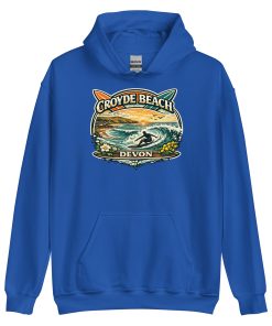 Croyde Beach Devon Surfing Hoodie Unisex Hoodie