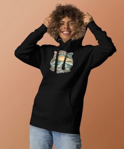 Sennen Cove Cornwall Surfing Hoodie Unisex Hoodie