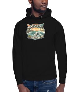 Sennen Cove Cornwall Surfing Hoodie Unisex Hoodie