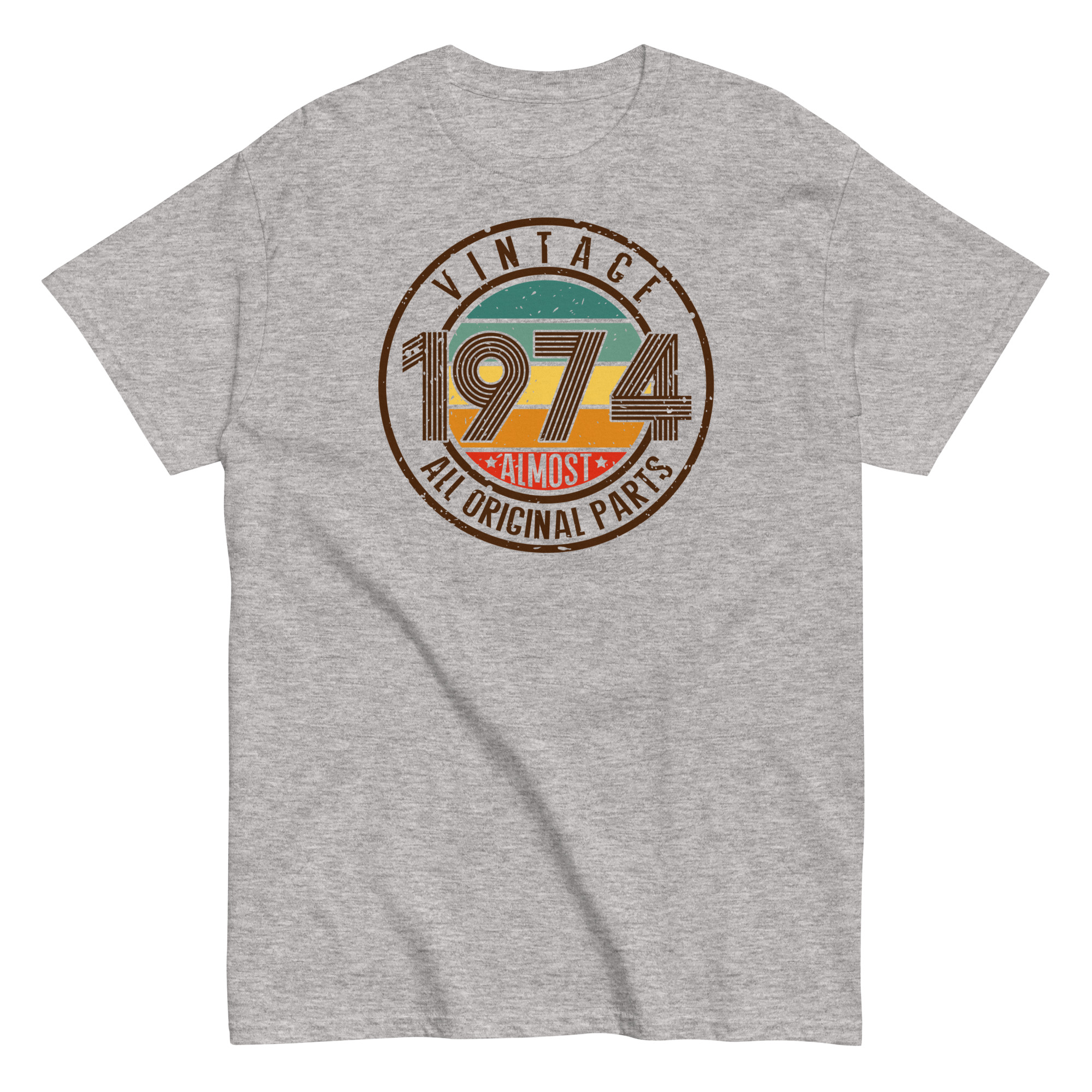 Vintage 1974 Almost All Original Parts t-shirts