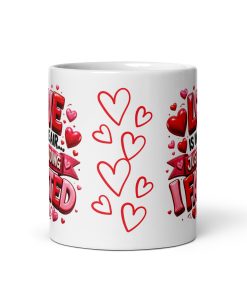 Love Is In The Air Only Kidding I Farted Valentines Day Gift Mug