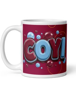COYI WHUFC Legend Mug – Claret & Blue With Bubbles Gift Mug