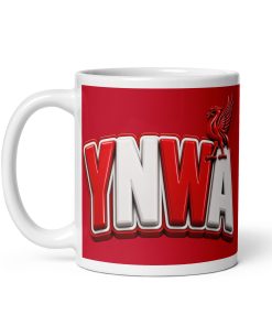 YNWA MUG – Gift for Liverpool FC fans Red and White Mug