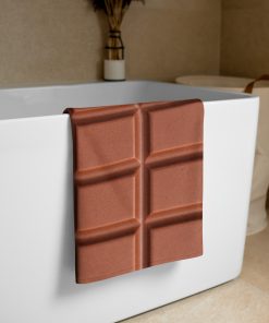 Chocolate Bar Beach Towel Cocoa Cabana Funny Towels