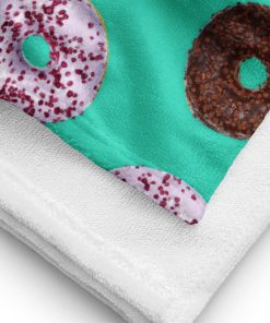 Doughnuts Beach Towels Funny Sandy Rings Co Towel