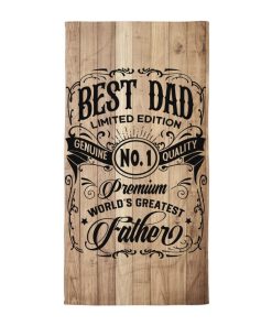 Best Dad Beach Towels Fun Gift For Dads