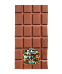 Chocolate Bar Beach Towel Cocoa Cabana Funny Towels