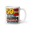 Funny 50th Birthday Mug 50 Year Old Banger Mugs