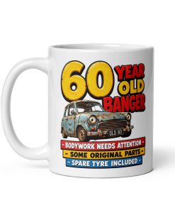 Funny 60th Birthday Mug 60 Year Old Banger Mugs