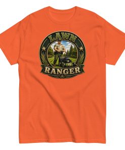 Lawn Ranger T-shirt – Dad Men’s Funny Lawn cutting T-shirt