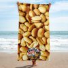Peanuts Beach Towels Funny Salty Nuts Co Beach Towel
