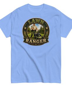 Lawn Ranger T-shirt – Dad Men’s Funny Lawn cutting T-shirt