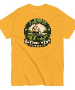 Lawn Enforcement Officer – Funny Dad’s Lawn Gift T-shirt