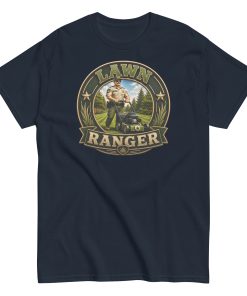 Lawn Ranger T-shirt – Dad Men’s Funny Lawn cutting T-shirt