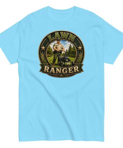 Lawn Ranger T-shirt – Dad Men’s Funny Lawn cutting T-shirt