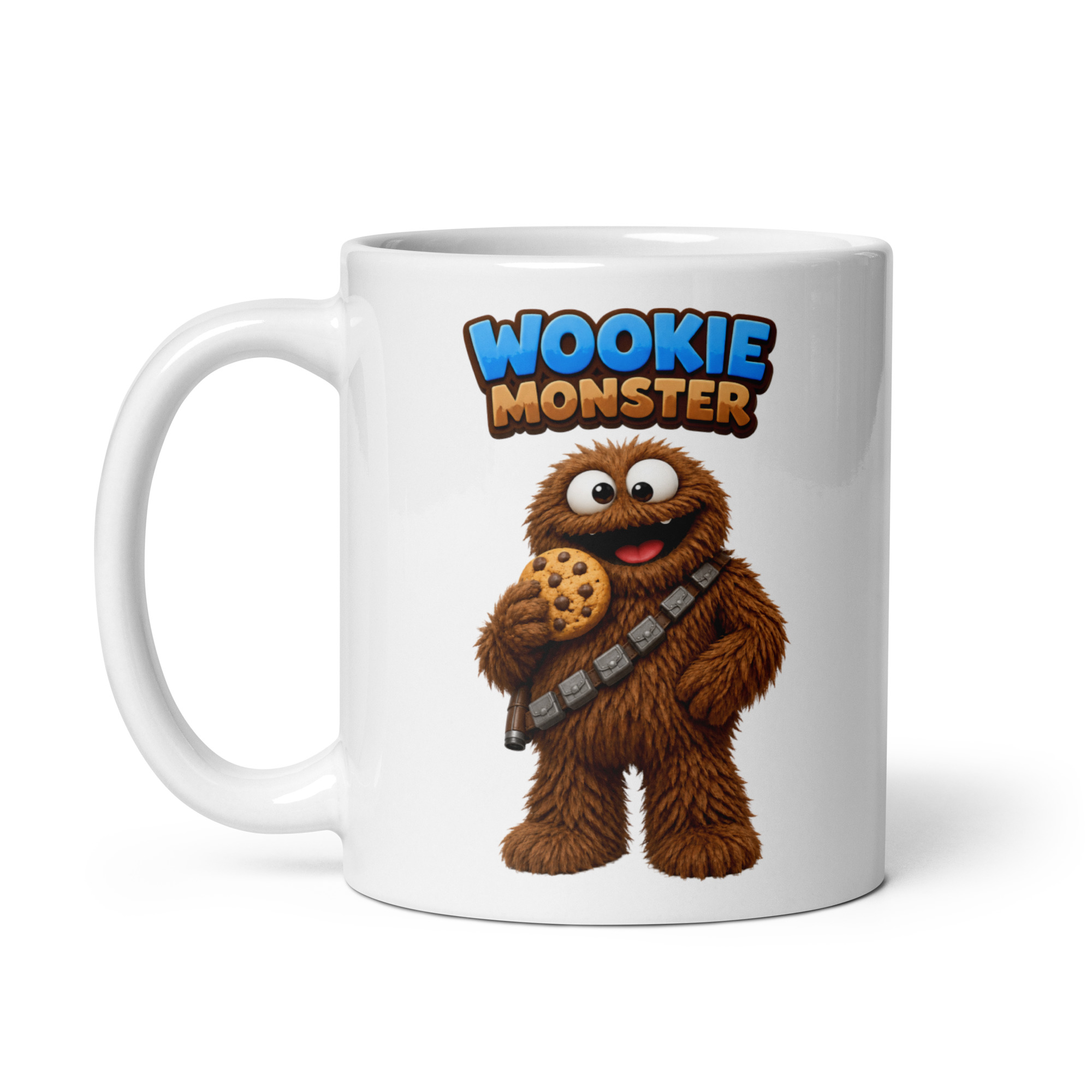 Wookie Monster Mug Funny Gift Idea For Wookie Fans