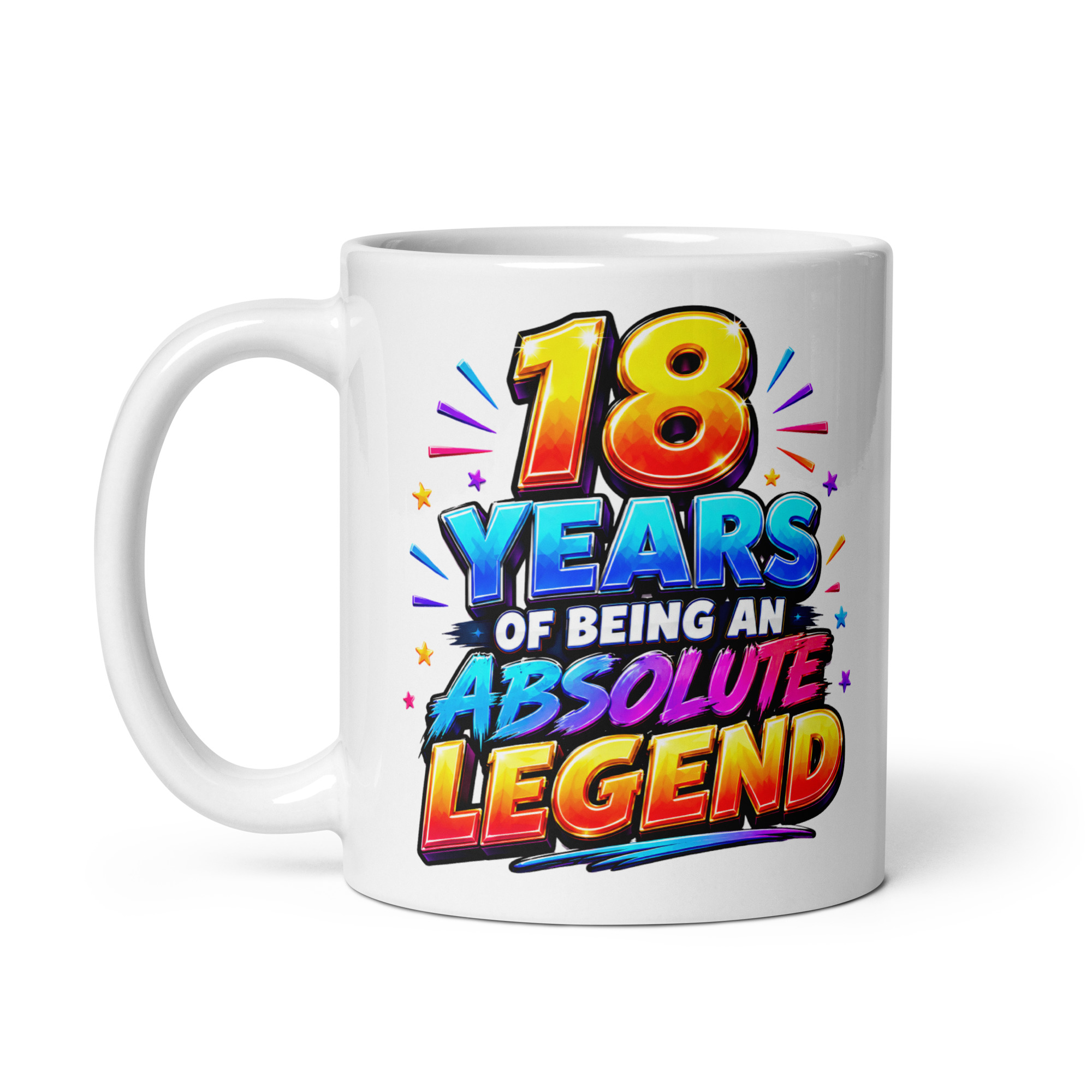 18 Years Of being An Absolute Legend 18th Birthday Mug
