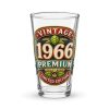 1966 Beer Glass Birthday Gift For Someone Born in 1966