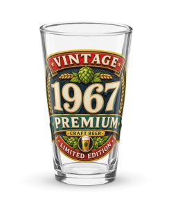 1967 Beer Glass Birthday Gift For Someone Born in 1967