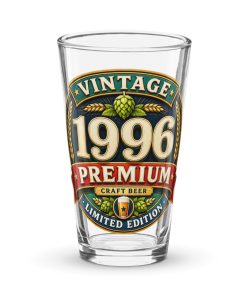 1996 Beer Glass Birthday Gift For Someone Born in 1996